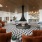 indoor fireplace and lounge area