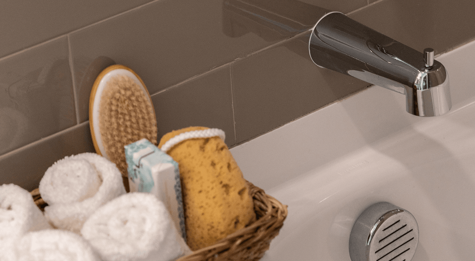 Roadrunner on McDowell Living Lifestyle photo of a close-up image of bathroom amenities