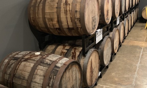 Artisanal Barrels filled with Goodness - pic by David H. on Yelp - Fate Brewing near Roadrunner on McDowell